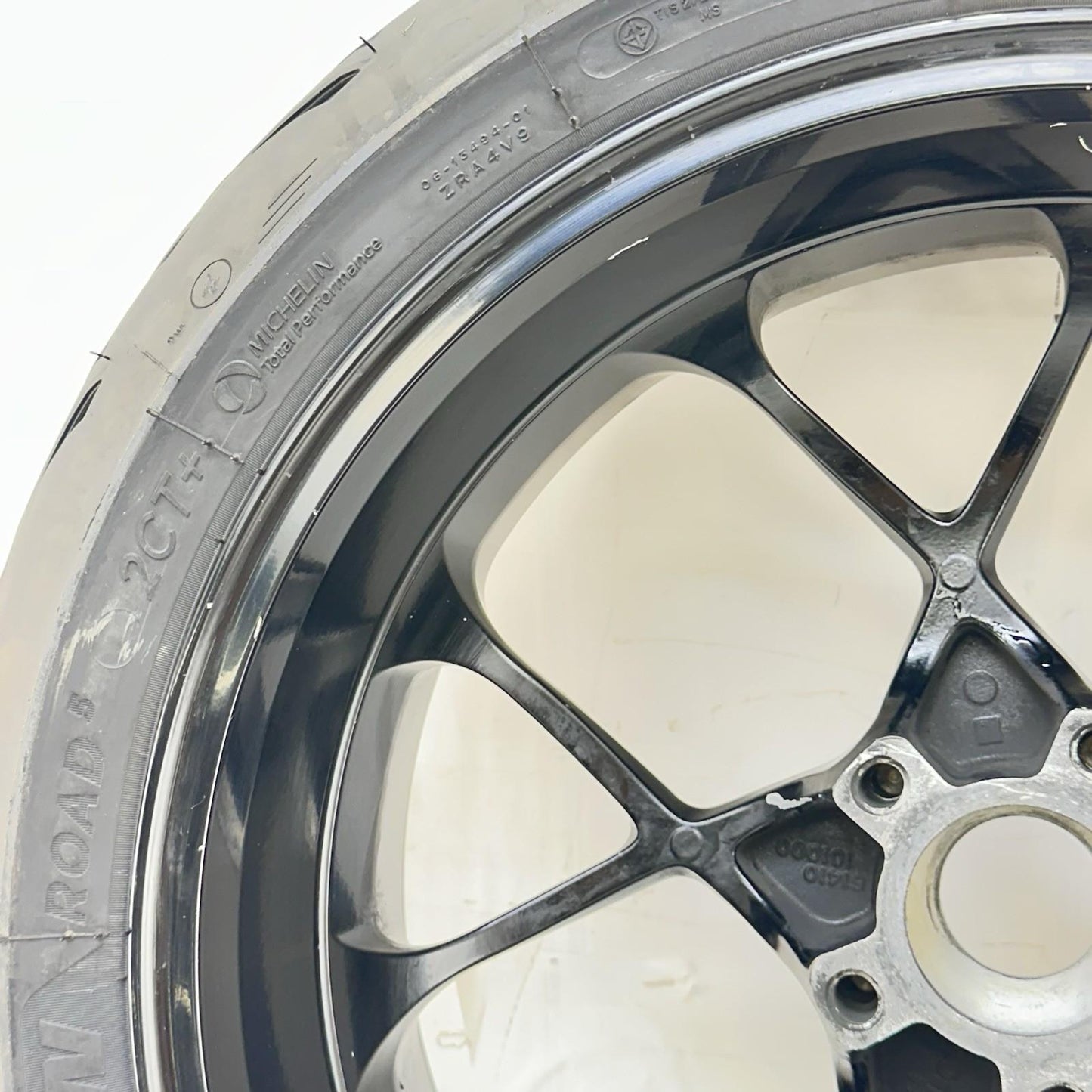 2017 - 2019 KTM 1290 SUPER DUKE R REAR WHEEL BACK RIM TIRE RUBBER *SCUFFED*