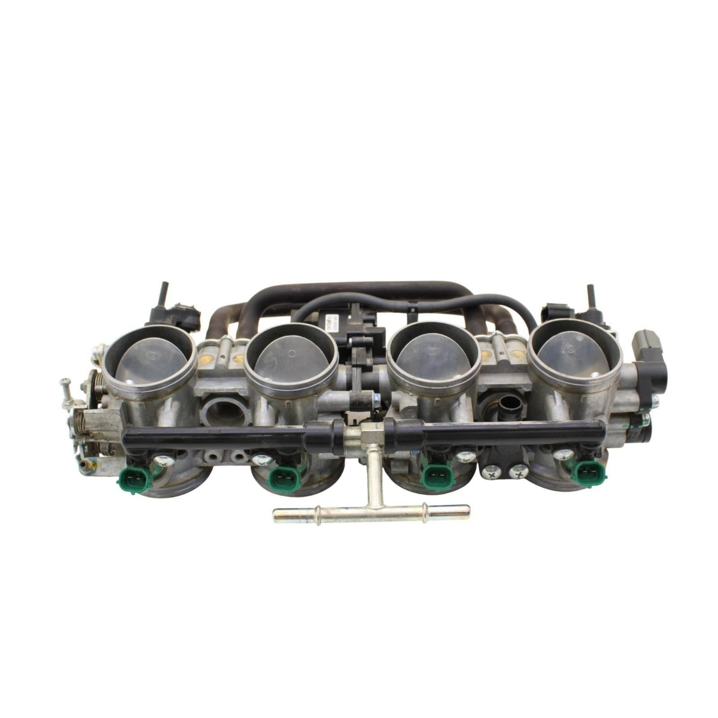2011 - 2015 KAWASAKI NINJA ZX10R THROTTLE BODY FUEL INJECTORS MAIN RAIL GAS