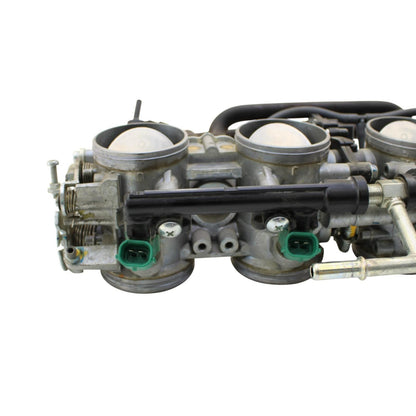 2011 - 2015 KAWASAKI NINJA ZX10R THROTTLE BODY FUEL INJECTORS MAIN RAIL GAS
