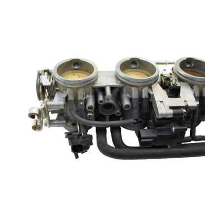 2011 - 2015 KAWASAKI NINJA ZX10R THROTTLE BODY FUEL INJECTORS MAIN RAIL GAS
