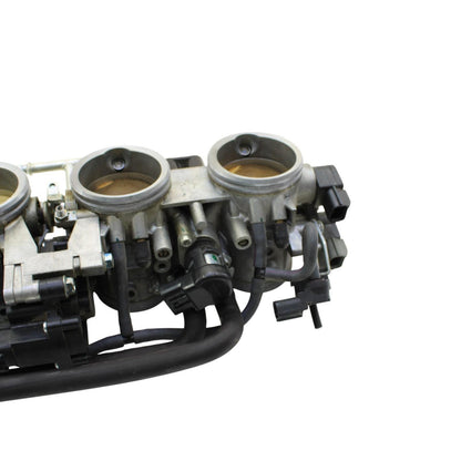 2011 - 2015 KAWASAKI NINJA ZX10R THROTTLE BODY FUEL INJECTORS MAIN RAIL GAS