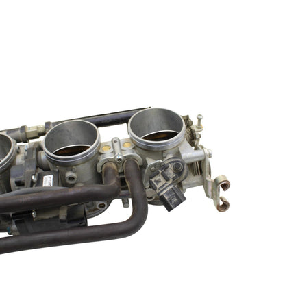 2011 - 2015 KAWASAKI NINJA ZX10R THROTTLE BODY FUEL INJECTORS MAIN RAIL GAS
