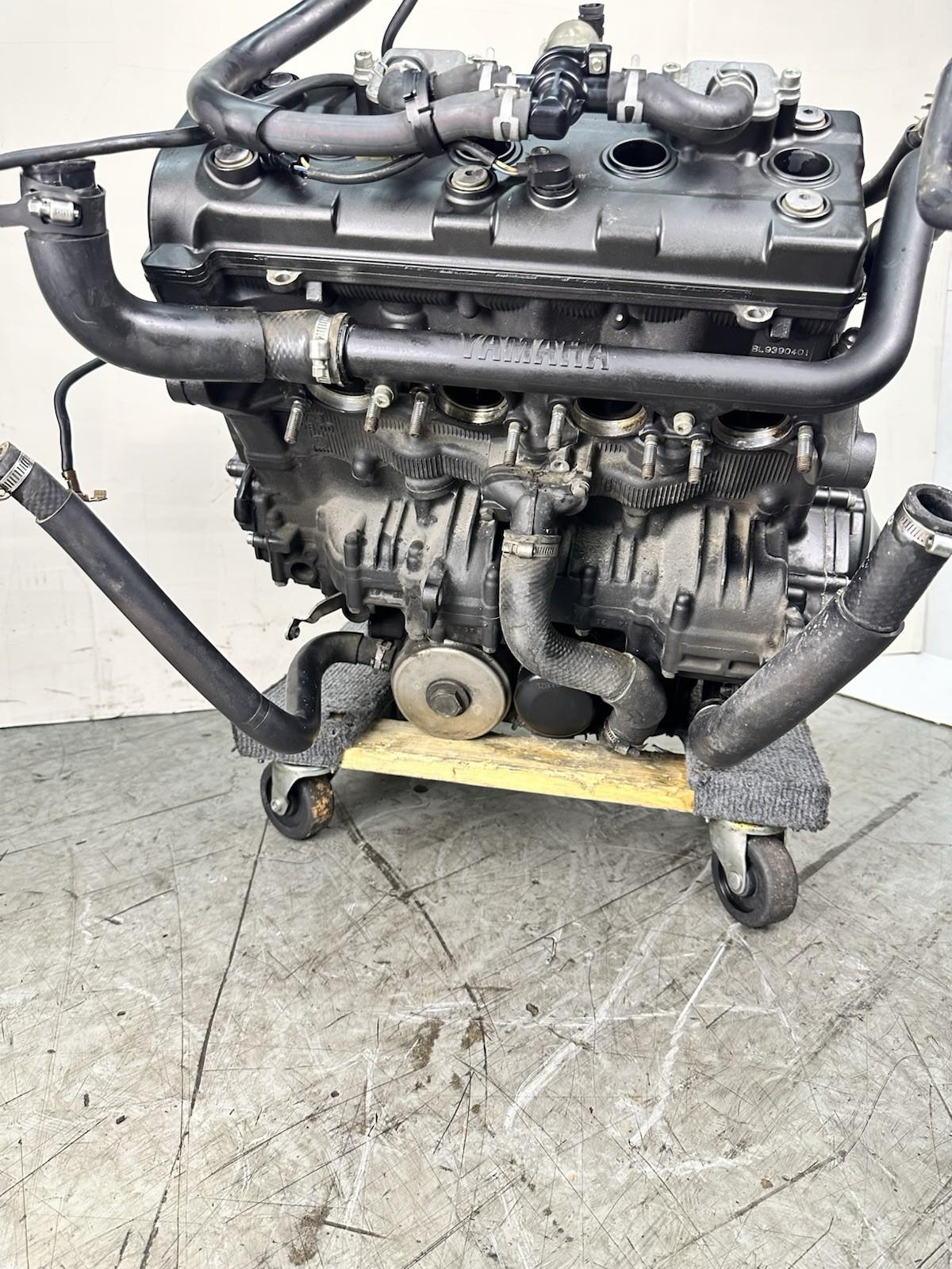 2009 - 2014 YAMAHA YZF R1 ENGINE MOTOR ASSEMBLY RUNS STRONG COMPLETE
