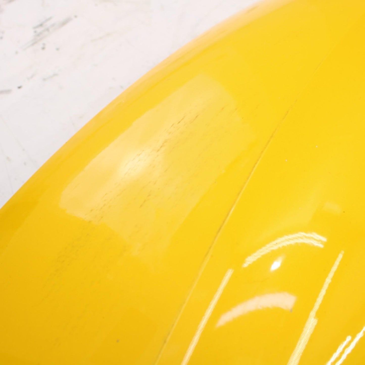 2008 CAN-AM SPYDER RS 990 FRONT HOOD TRUNK LUGGAGE LID COVER RED YELLOW STOCK