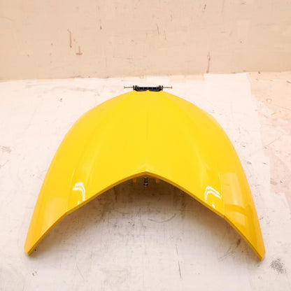 2008 CAN-AM SPYDER RS 990 FRONT HOOD TRUNK LUGGAGE LID COVER RED YELLOW STOCK
