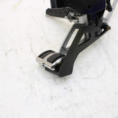 2008 2009 CAN-AM SPYDER GS LEFT REARSET BRAKE PEDAL FOOT PEG BRACKET SILVER