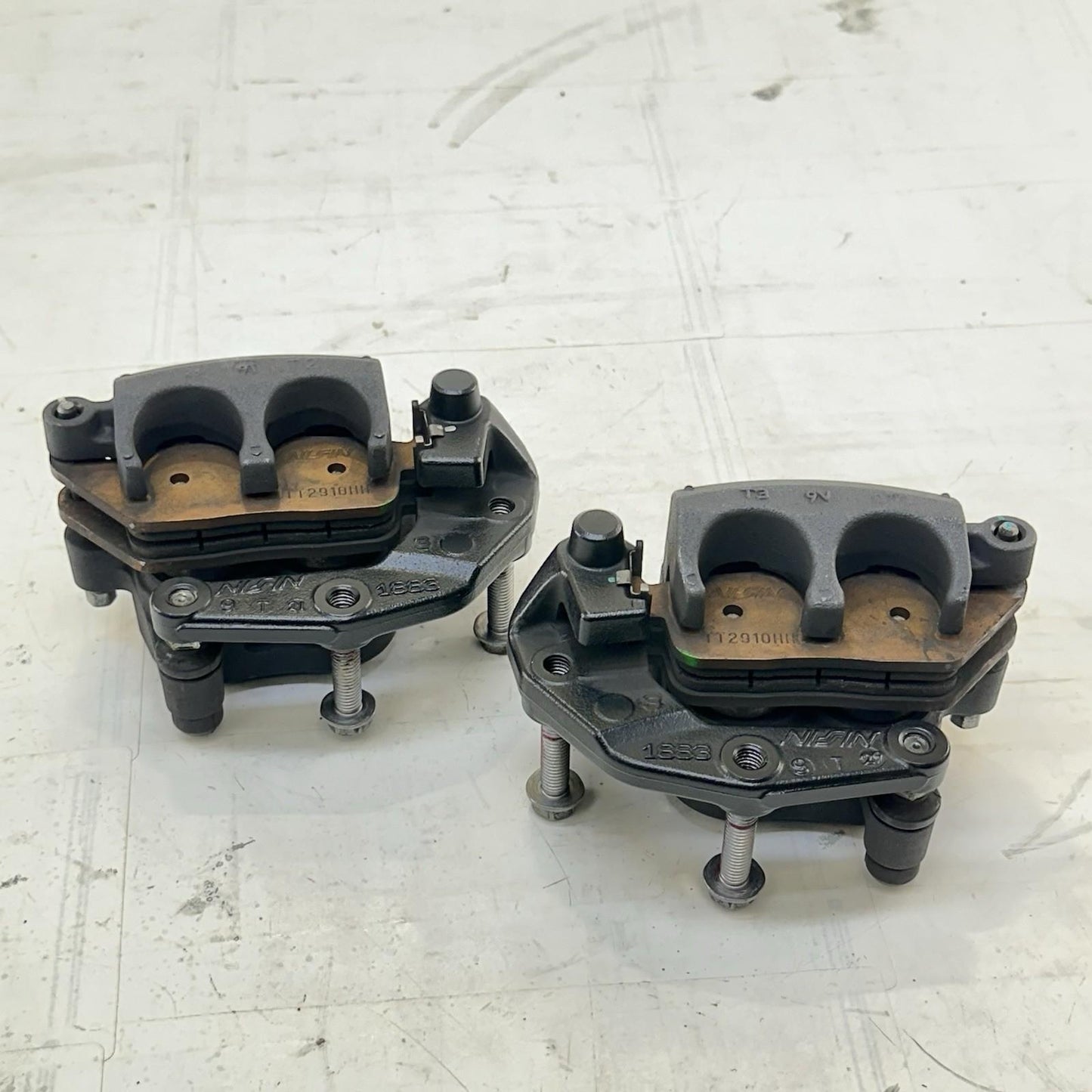 2017 - 2023 KAWASAKI NINJA EX650 FRONT BRAKE CALIPERS LEFT RIGHT SET PADS STOCK