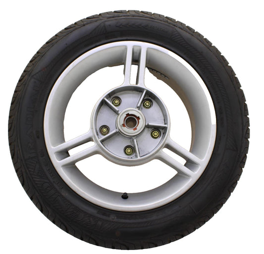 2008 - 2012 CAN AM SPYDER RS 990 REAR WHEEL HUB FLANGE TIRE STRAIGHT STOC SILVER