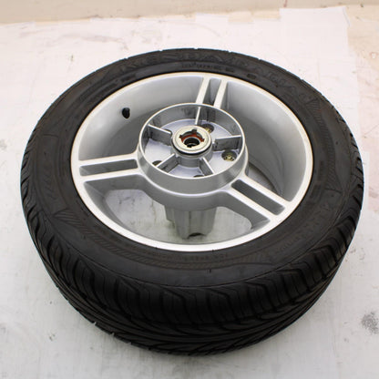 2008 - 2012 CAN AM SPYDER RS 990 REAR WHEEL HUB FLANGE TIRE STRAIGHT STOC SILVER