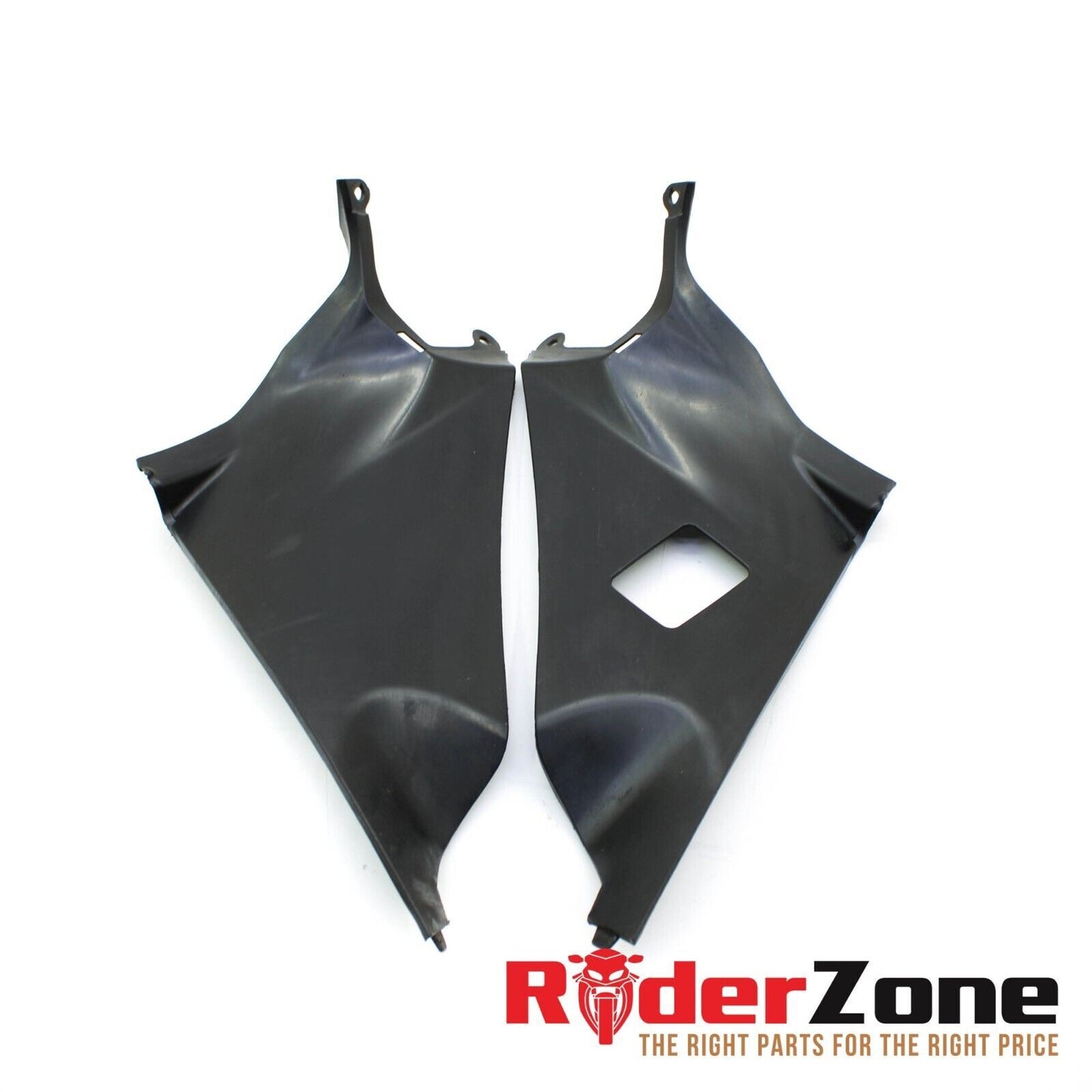 2005 2006 SUZUKI GSXR1000 INNER FAIRING TRIM PLASTIC COVERS LEFT RIGHT BLACK