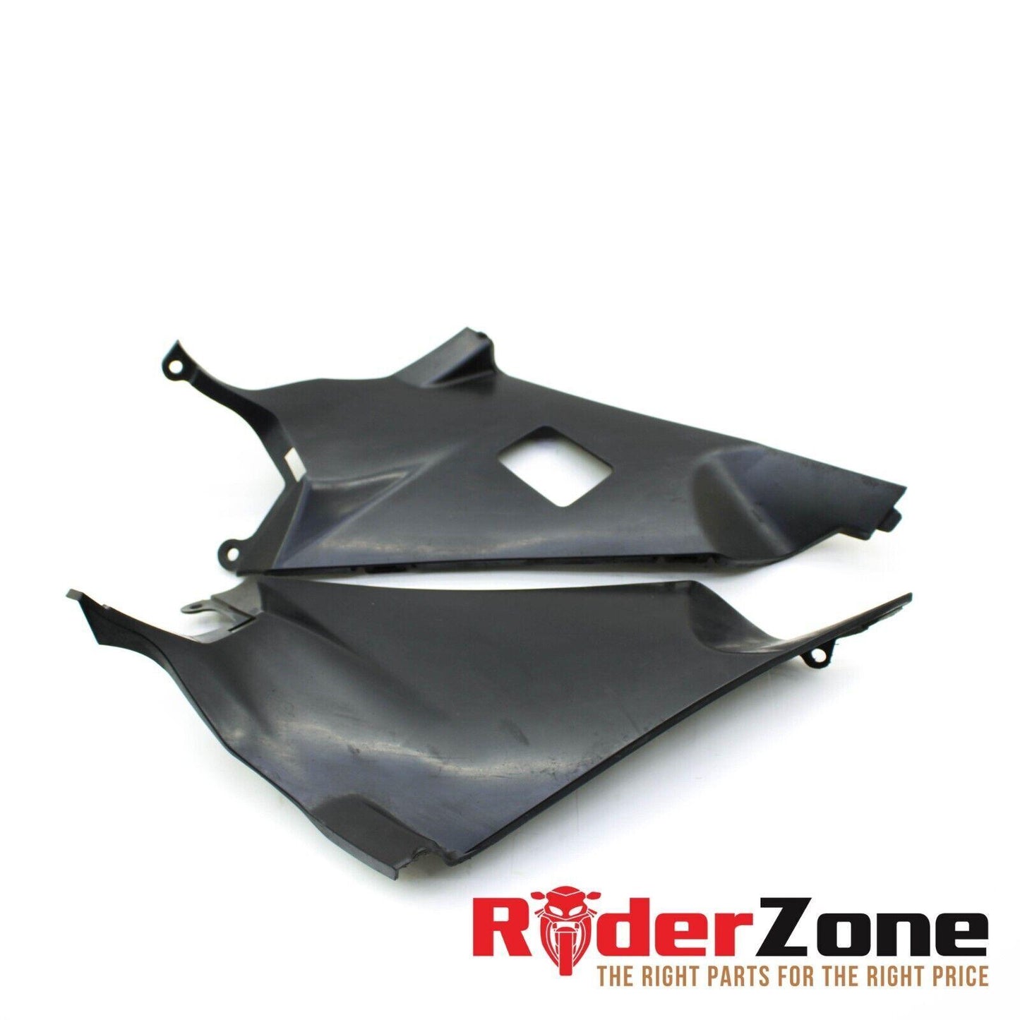 2005 2006 SUZUKI GSXR1000 INNER FAIRING TRIM PLASTIC COVERS LEFT RIGHT BLACK