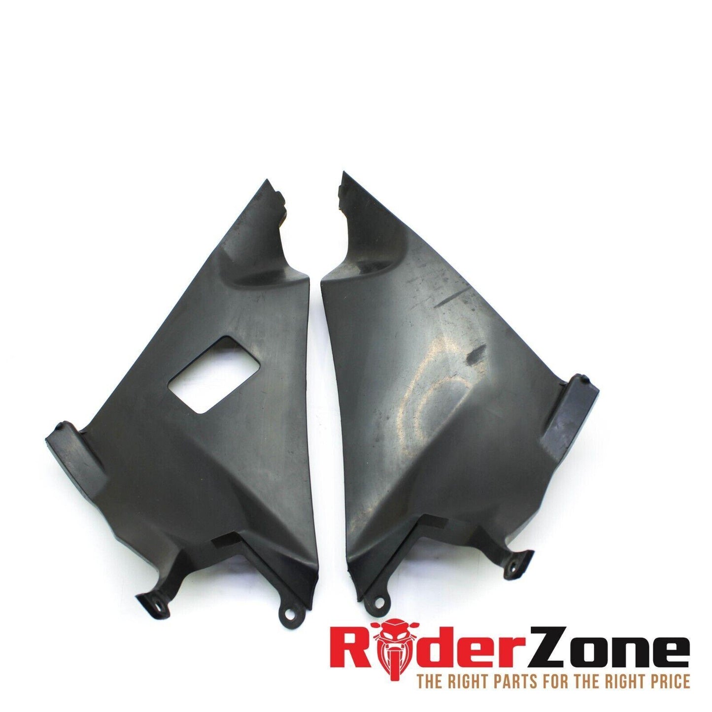 2005 2006 SUZUKI GSXR1000 INNER FAIRING TRIM PLASTIC COVERS LEFT RIGHT BLACK