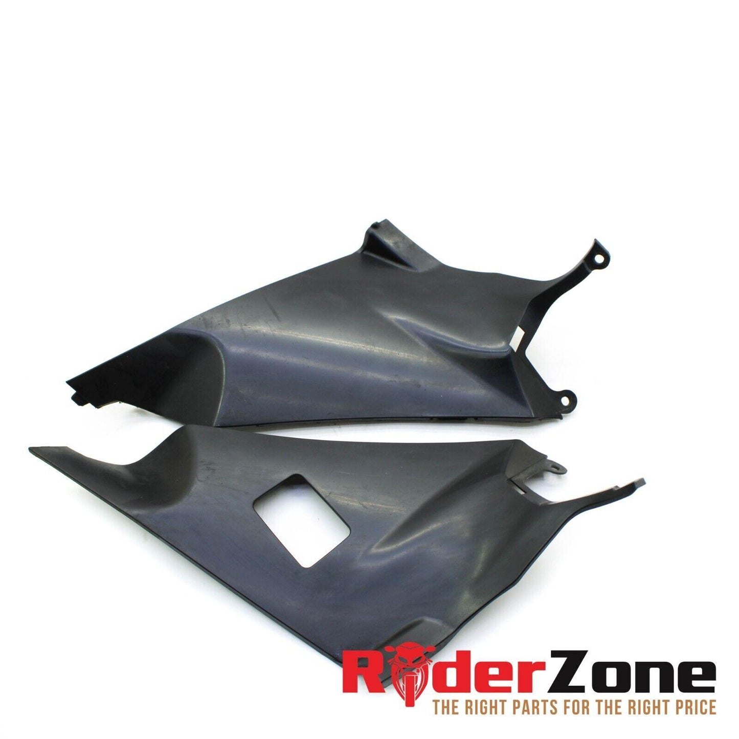 2005 2006 SUZUKI GSXR1000 INNER FAIRING TRIM PLASTIC COVERS LEFT RIGHT BLACK