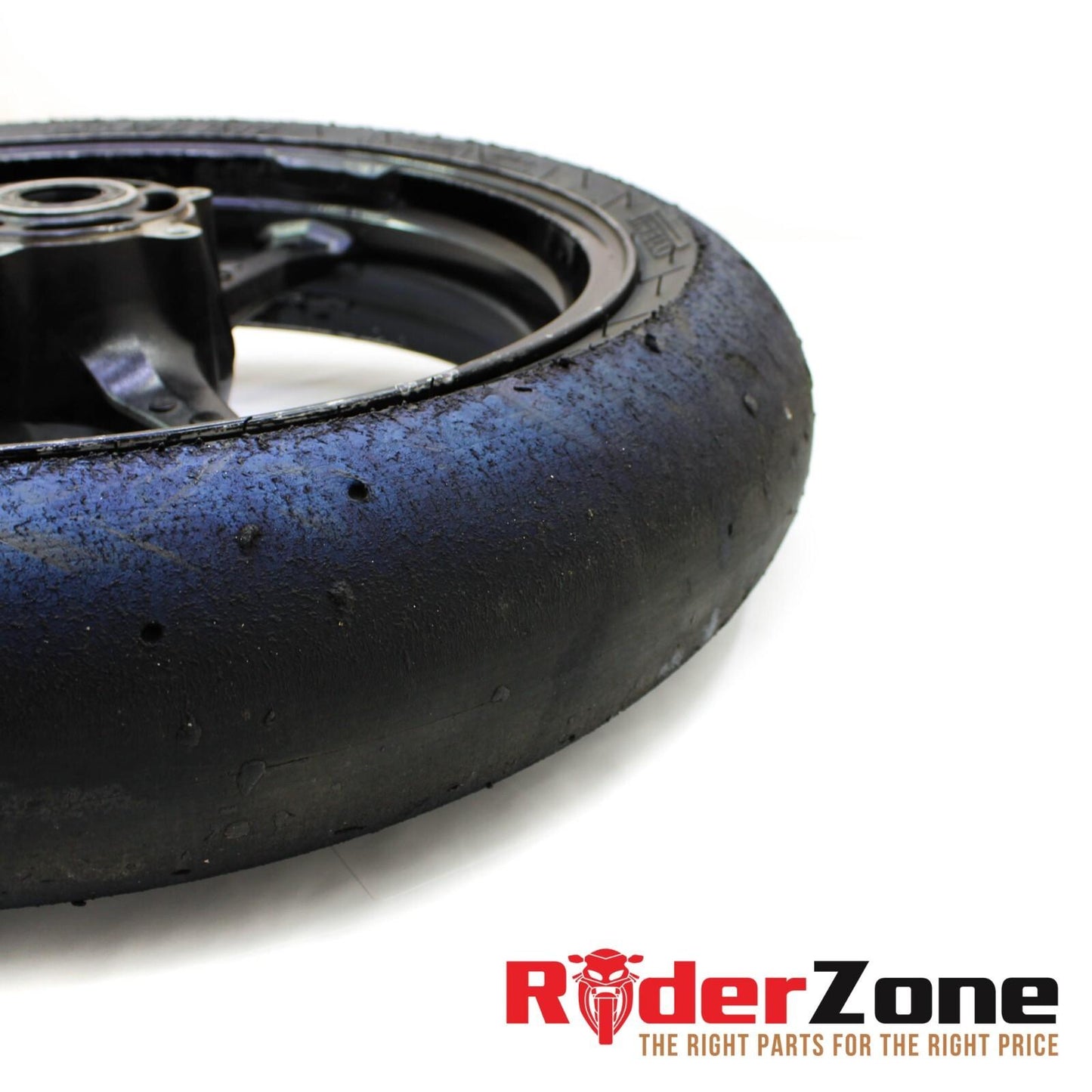 2005 - 2008 SUZUKI GSXR1000 FRONT WHEEL BLACK RIM STRAIGHT 06 07 GSXR600 GSXR750