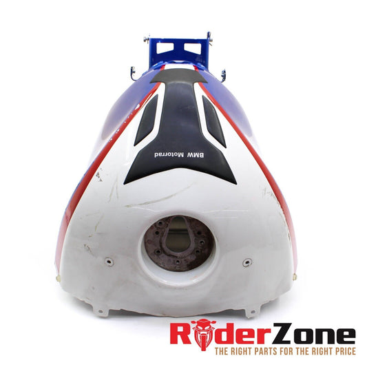 2009 - 2014 BMW S1000RR FUEL TANK GAS RESERVOIR PETROL BLUE WHITE *DAMAGED*