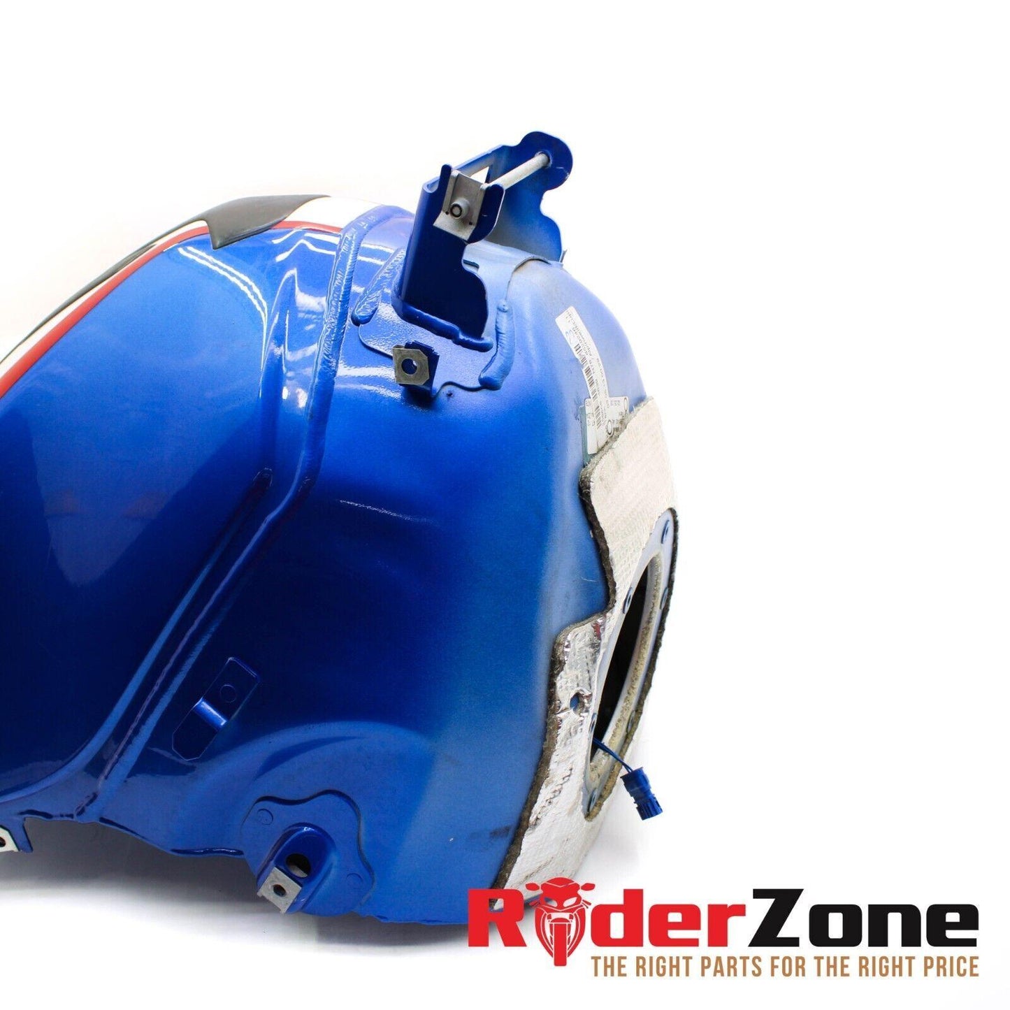 2009 - 2014 BMW S1000RR FUEL TANK GAS RESERVOIR PETROL BLUE WHITE *DAMAGED*