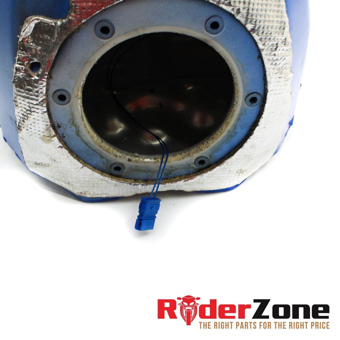 2009 - 2014 BMW S1000RR FUEL TANK GAS RESERVOIR PETROL BLUE WHITE *DAMAGED*