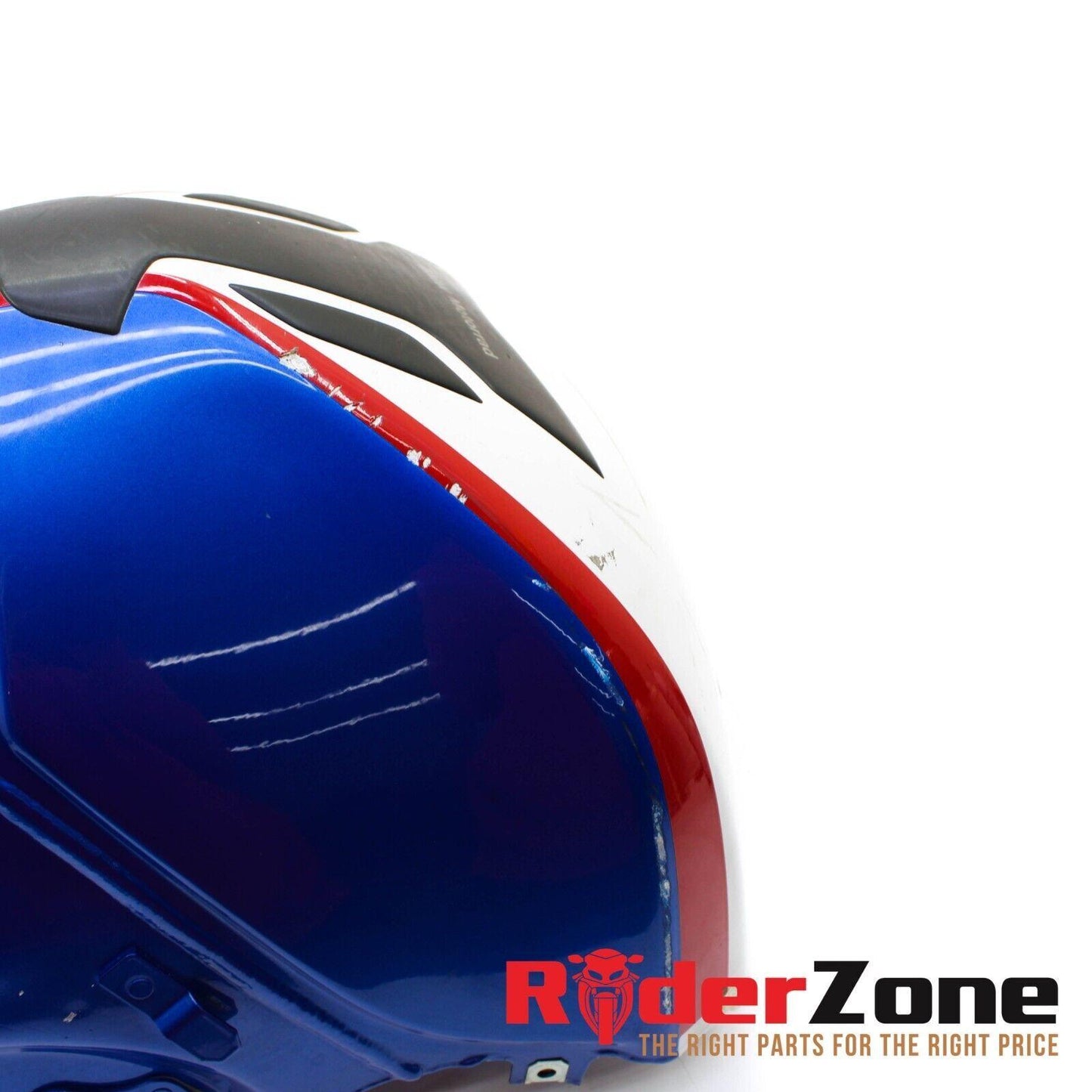 2009 - 2014 BMW S1000RR FUEL TANK GAS RESERVOIR PETROL BLUE WHITE *DAMAGED*