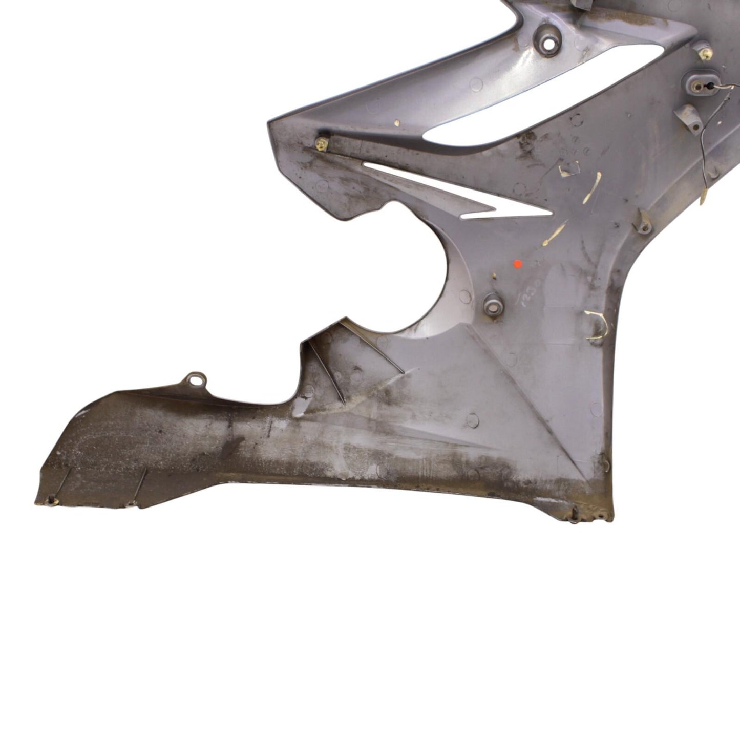 2006 - 2008 TRIUMPH DAYTONA 675 LEFT FAIRING SIDE COWL SILVER Cowling Panel