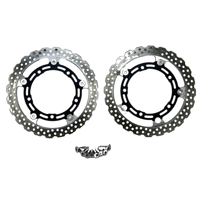 2017 - 2023 KAWASAKI NINJA EX650 FRONT BRAKE ROTORS LEFT RIGHT SET PAIR BOLTS