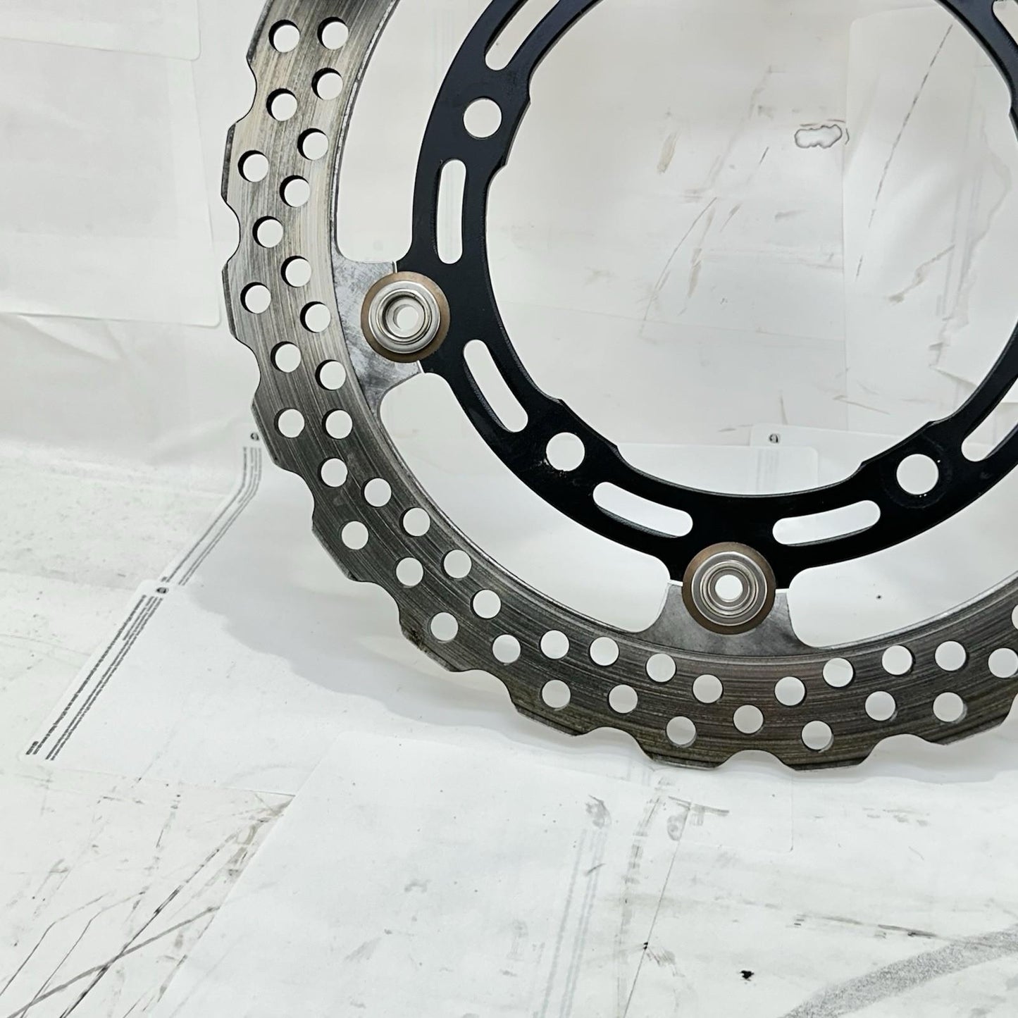 2017 - 2023 KAWASAKI NINJA EX650 FRONT BRAKE ROTORS LEFT RIGHT SET PAIR BOLTS