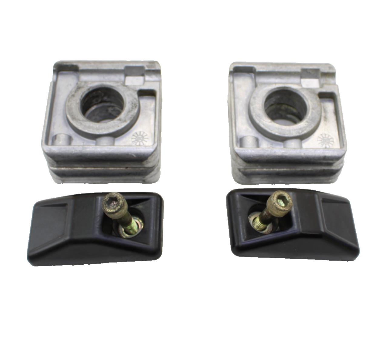 2008 - 2012 CAN AM SPYDER GS REAR AXLE SPACER BELT TENSIONER BLOCKS SILVER STOCK