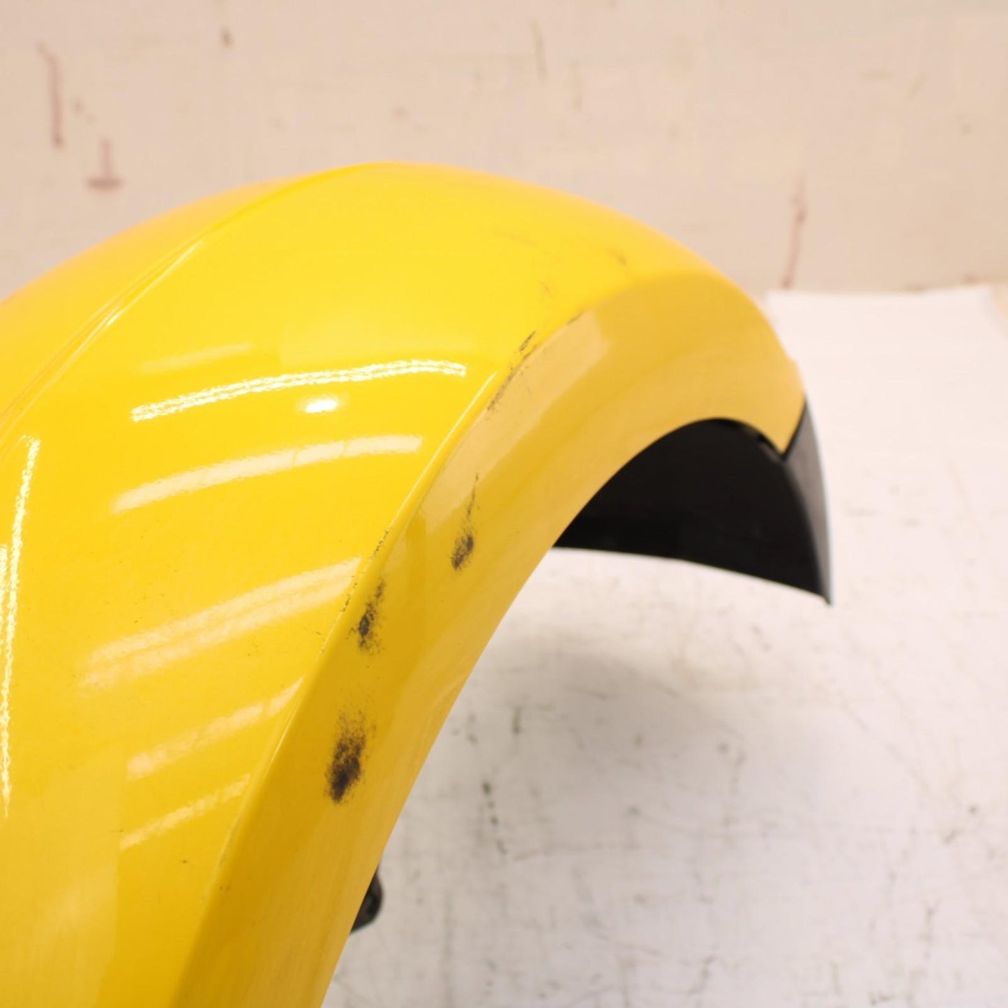 2008 CAN AM SPYDER GS 990 FRONT FENDERS PLASTIC COVER LEFT RIGHT YELLOW
