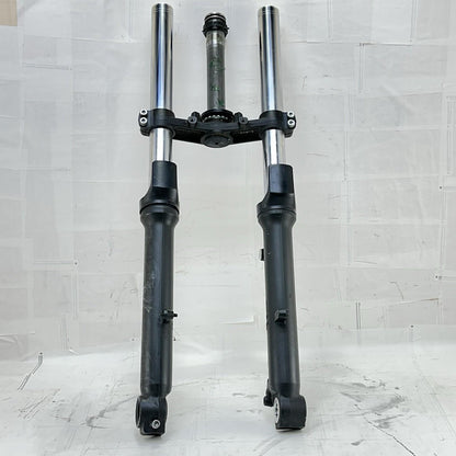 2017 - 2023 KAWASAKI NINJA EX650 FRONT FORKS LOWER TRIPLE TREE SET STOCK