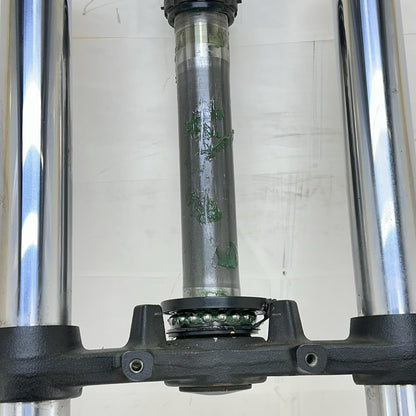 2017 - 2023 KAWASAKI NINJA EX650 FRONT FORKS LOWER TRIPLE TREE SET STOCK