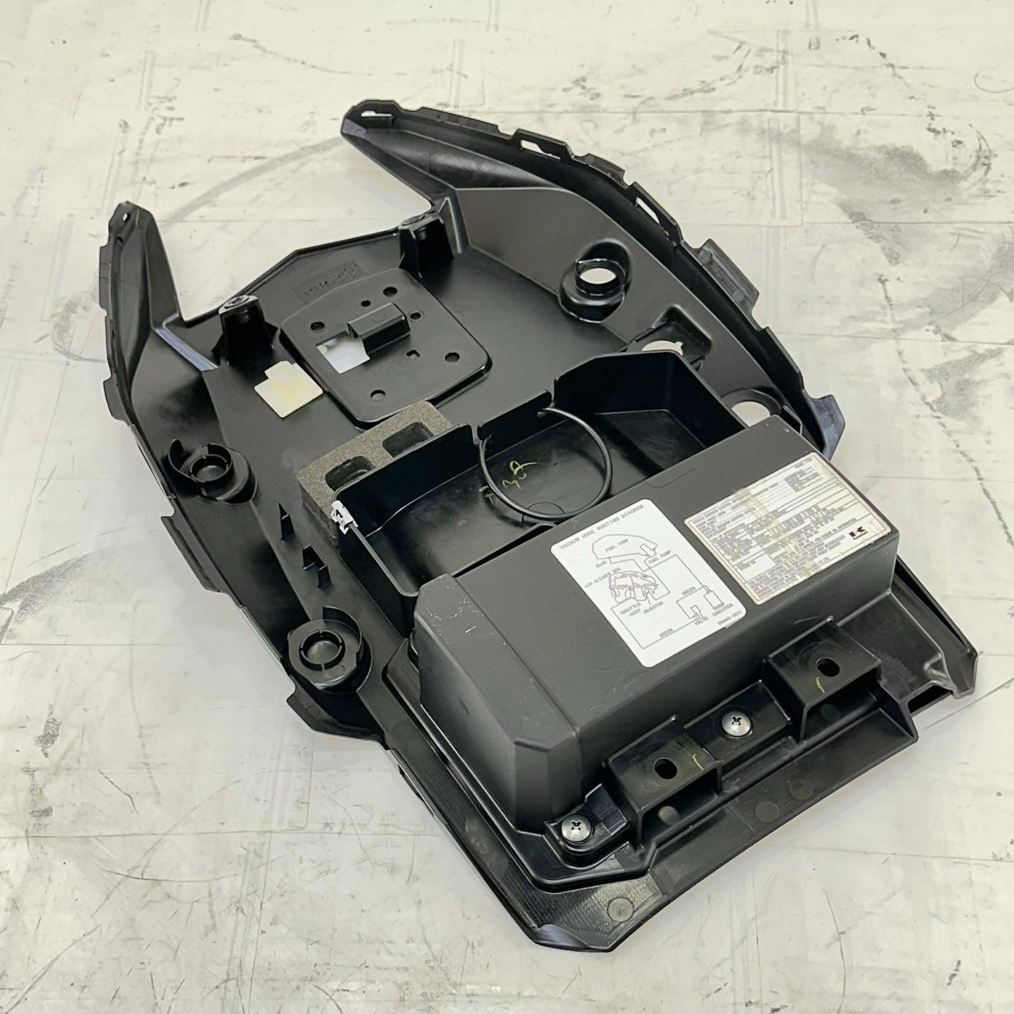 2017 - 2023 KAWASAKI NINJA EX650 REAR FENDER UNDER TAIL BATTERY TRAY PLASTIC