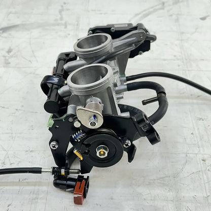 2017 - 2023 KAWASAKI NINJA EX650 THROTTLE BODY FUEL INJECTORS GAS LINE STOCK