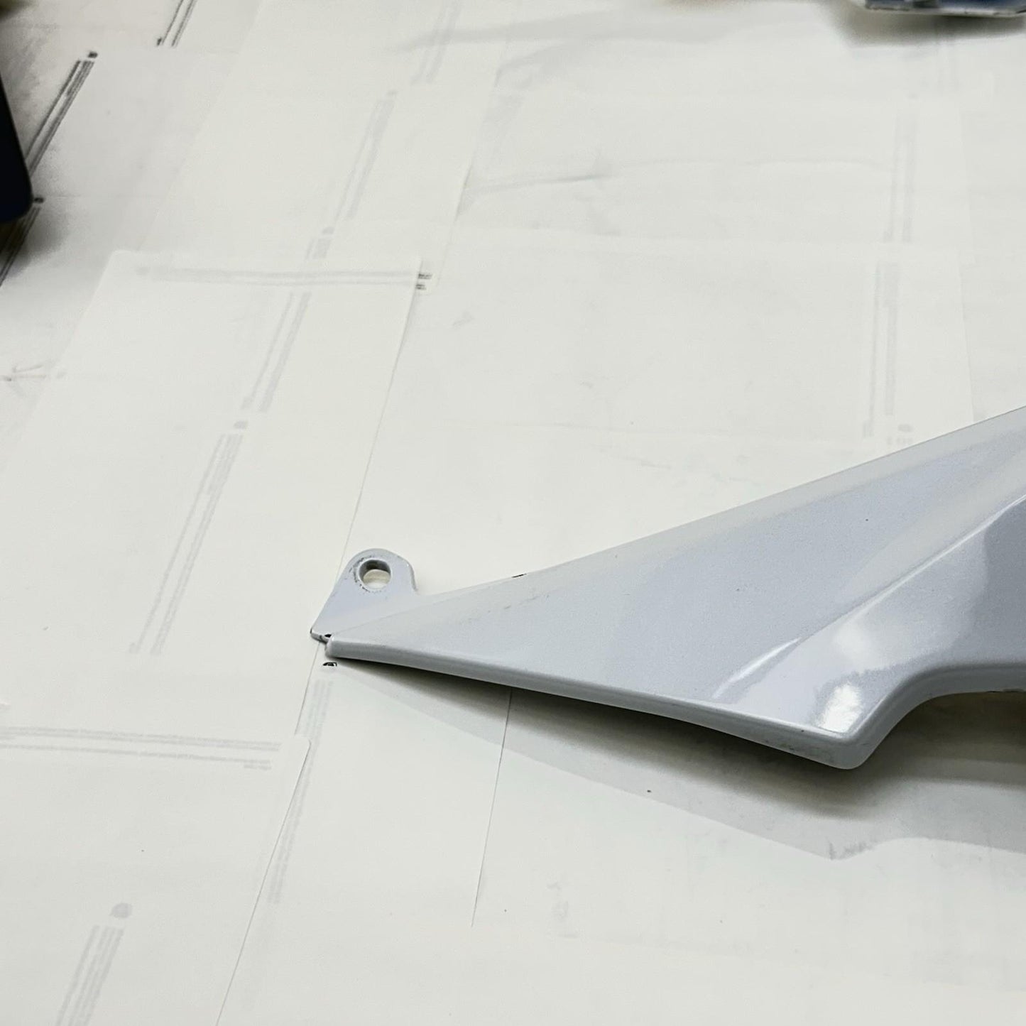2017 - 2023 KAWASAKI NINJA EX650 TAIL FAIRINGS REAR LEFT RIGHT PLASTICS WHITE