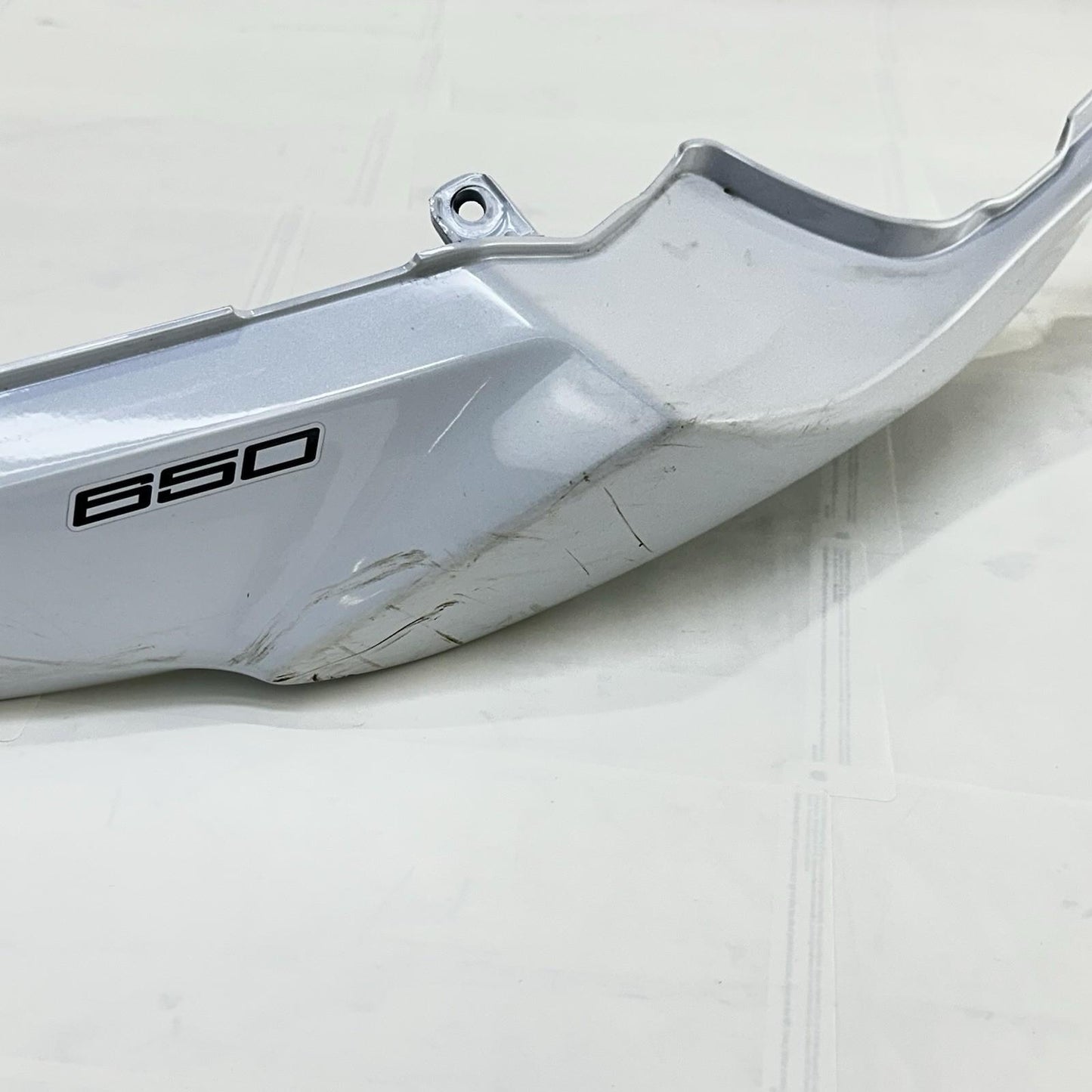 2017 - 2023 KAWASAKI NINJA EX650 TAIL FAIRINGS REAR LEFT RIGHT PLASTICS WHITE