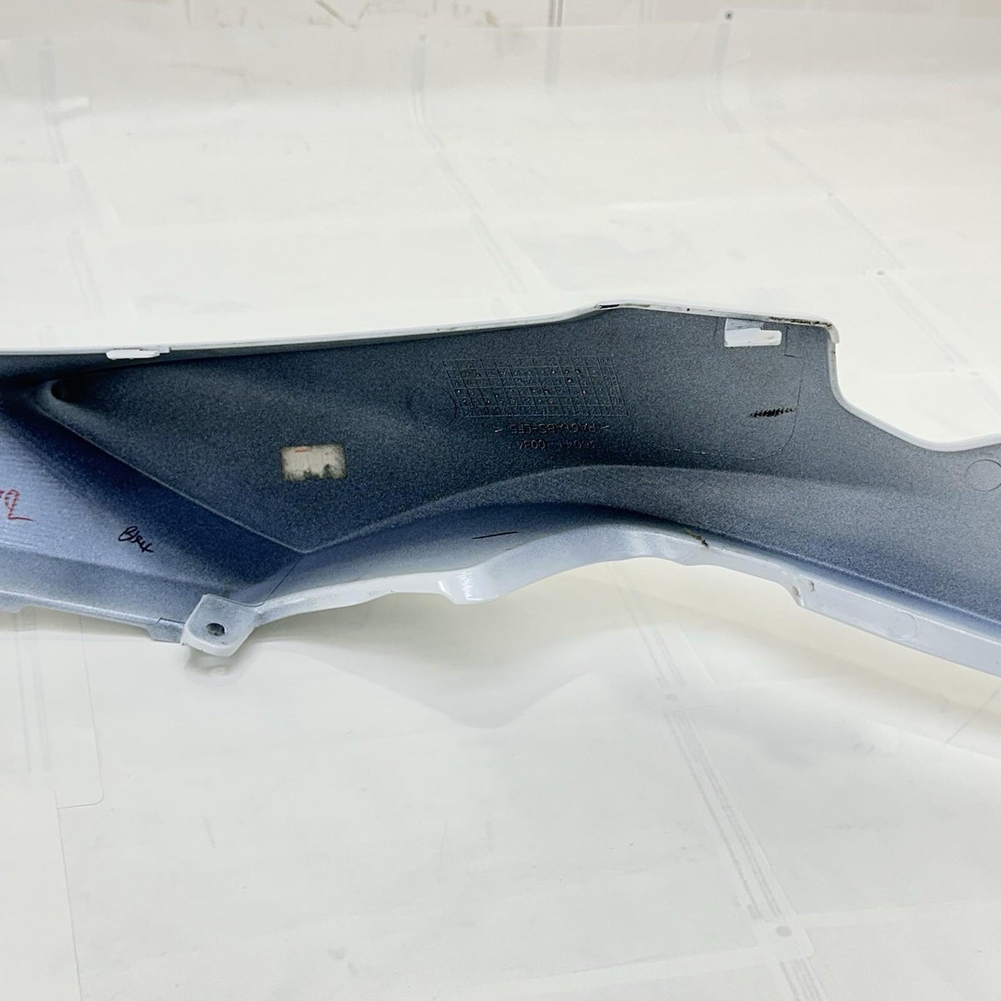 2017 - 2023 KAWASAKI NINJA EX650 TAIL FAIRINGS REAR LEFT RIGHT PLASTICS WHITE