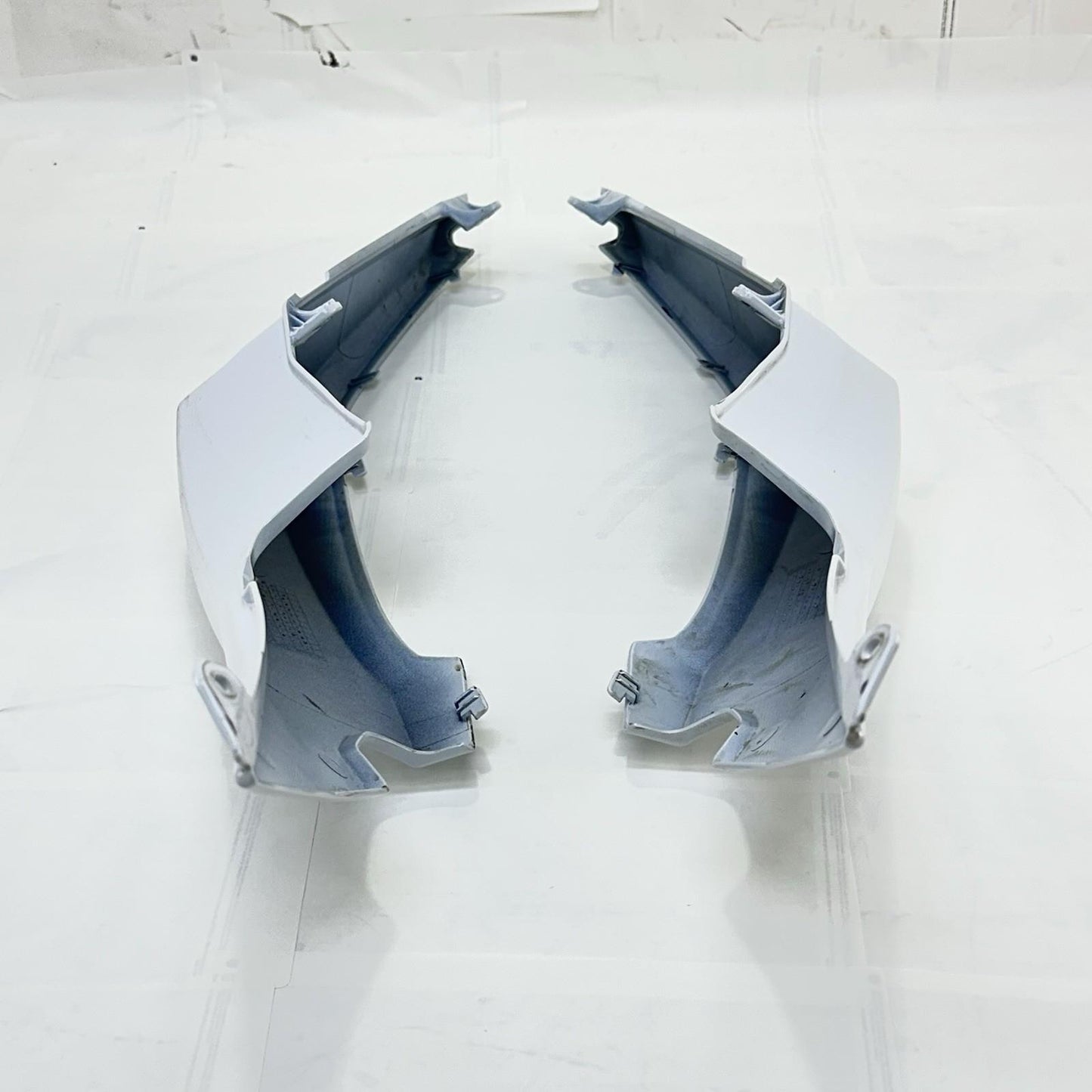 2017 - 2023 KAWASAKI NINJA EX650 TAIL FAIRINGS REAR LEFT RIGHT PLASTICS WHITE