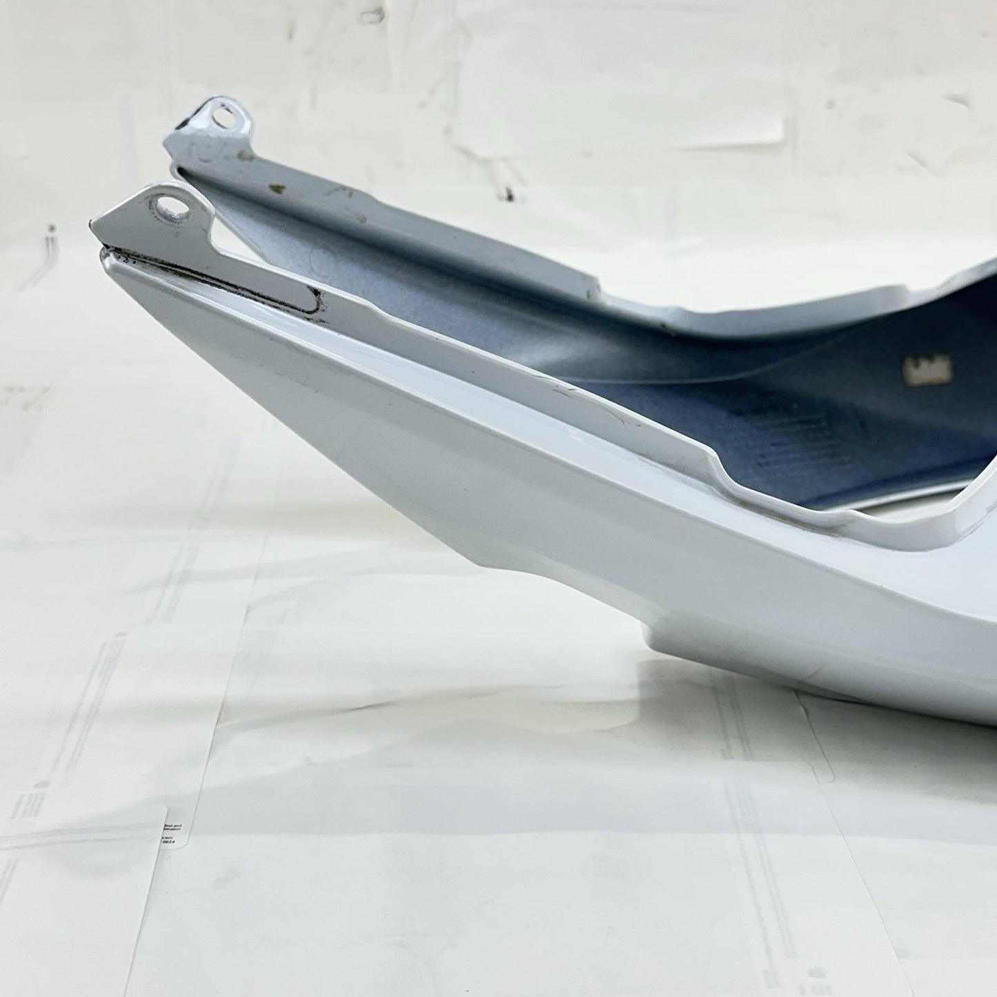 2017 - 2023 KAWASAKI NINJA EX650 TAIL FAIRINGS REAR LEFT RIGHT PLASTICS WHITE