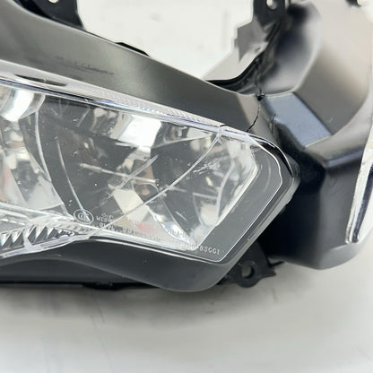2017 - 2023 KAWASAKI NINJA EX650 HEADLIGHT MAIN LIGHT LAMP FRONT STOCK *CRACKED*