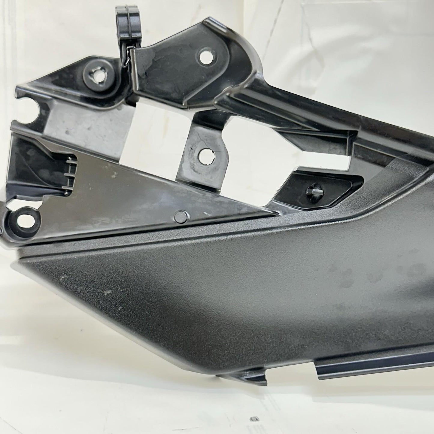 2017 - 2023 KAWASAKI NINJA EX650 LEFT INNER FAIRING CENTER COWL PLASTIC BLACK
