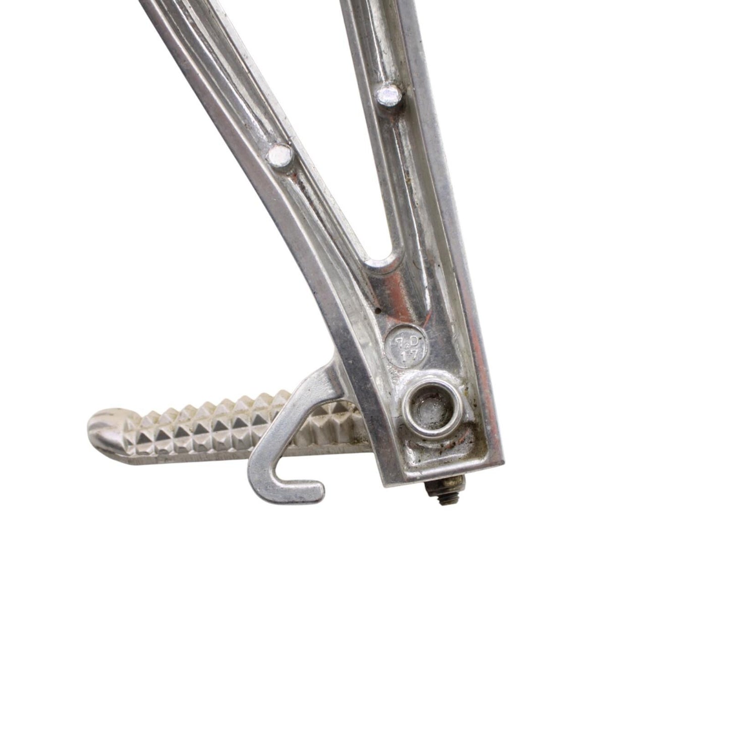 03-05 YAMAHA YZF R6 06-09 R6S PASSENGER PEGS REAR BACK SET PAIR SILVER BOLTS