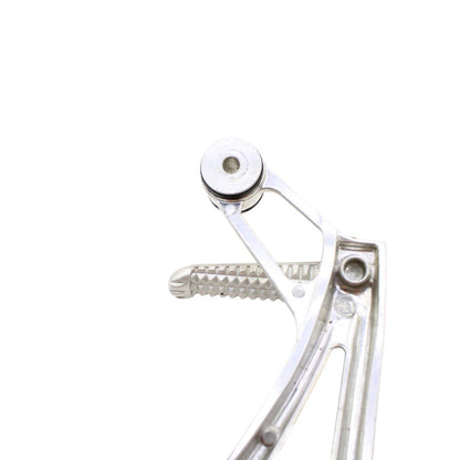 03-05 YAMAHA YZF R6 06-09 R6S PASSENGER PEGS REAR BACK SET PAIR SILVER BOLTS