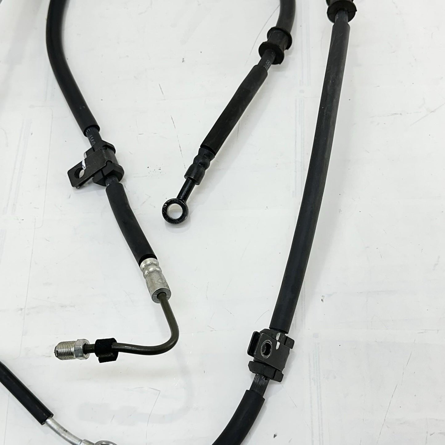 2017 - 2023 KAWASAKI NINJA EX650 ABS BRAKE LINES HOSES FRONT REAR SET STOCK