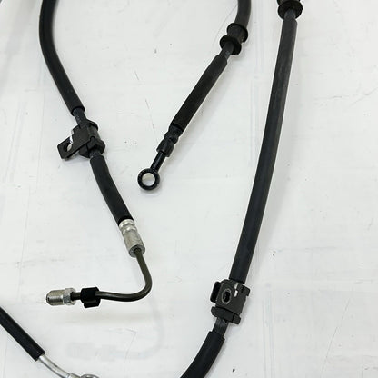 2017 - 2023 KAWASAKI NINJA EX650 ABS BRAKE LINES HOSES FRONT REAR SET STOCK