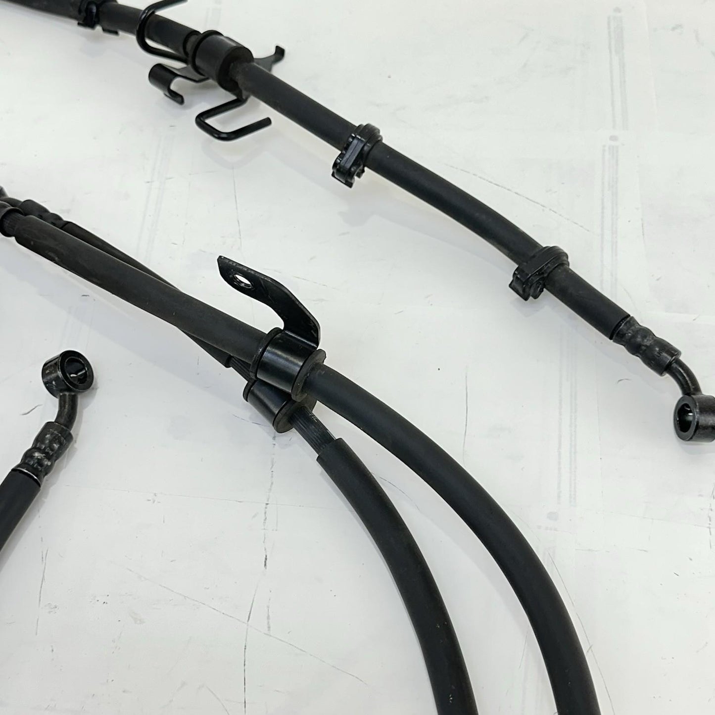 2017 - 2023 KAWASAKI NINJA EX650 ABS BRAKE LINES HOSES FRONT REAR SET STOCK
