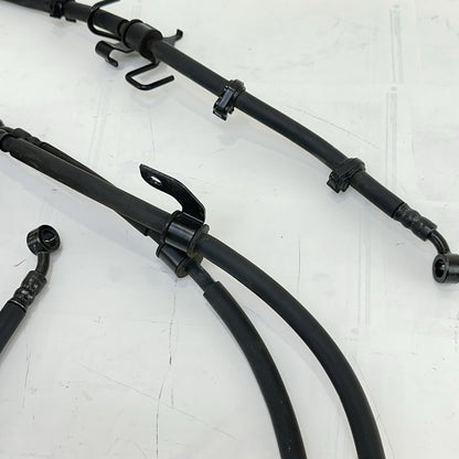 2017 - 2023 KAWASAKI NINJA EX650 ABS BRAKE LINES HOSES FRONT REAR SET STOCK