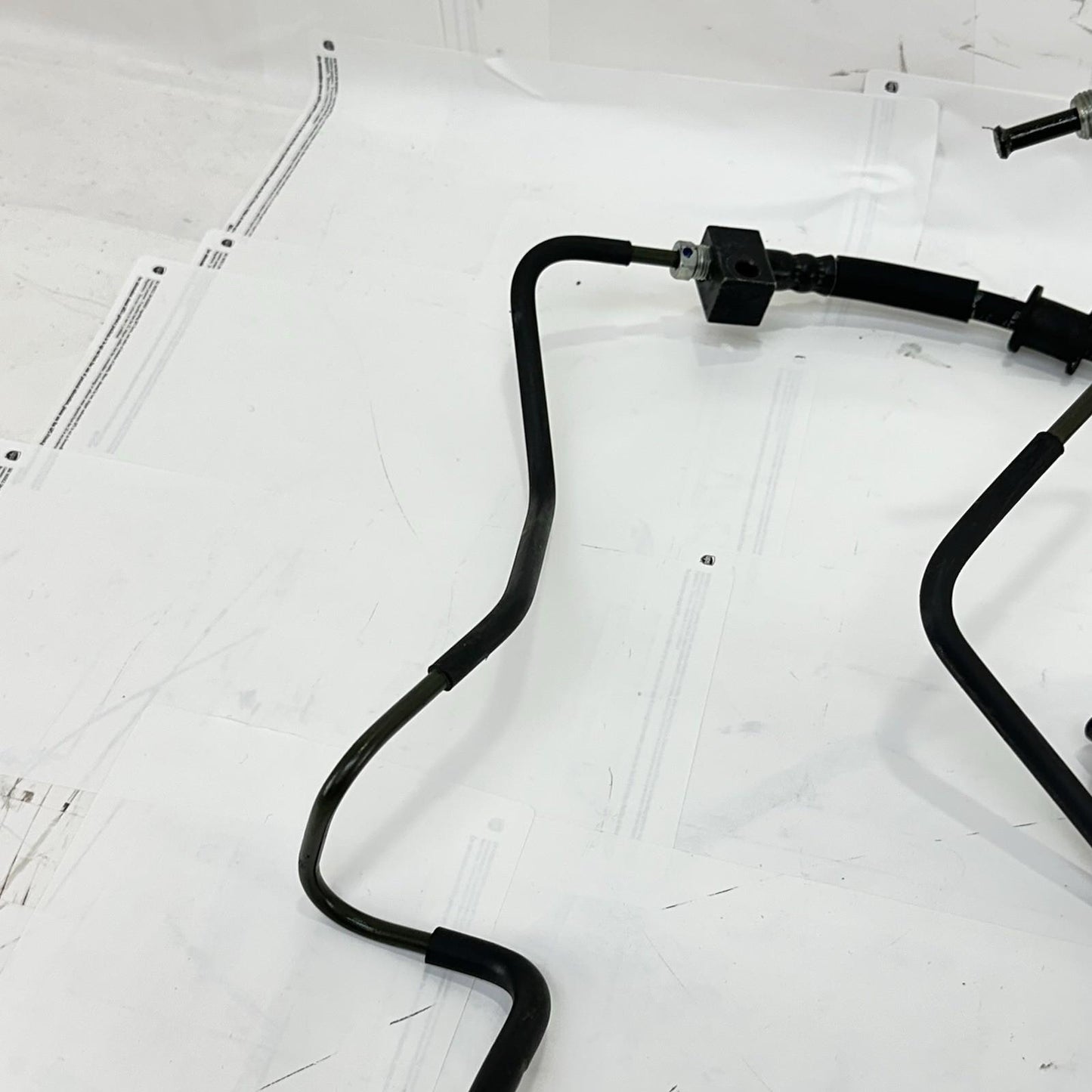 2017 - 2023 KAWASAKI NINJA EX650 ABS BRAKE LINES HOSES FRONT REAR SET STOCK