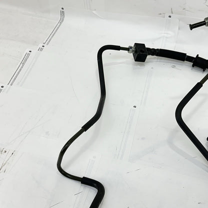2017 - 2023 KAWASAKI NINJA EX650 ABS BRAKE LINES HOSES FRONT REAR SET STOCK