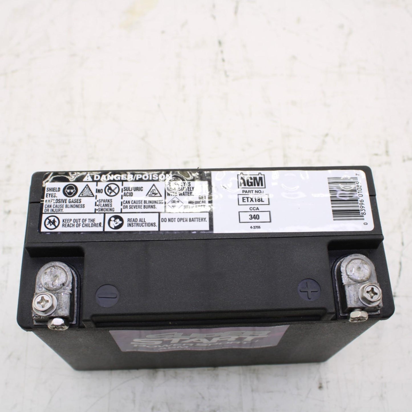 2008 CAN AM SPYDER BATTERY SUPER START POWERSPORT AGM