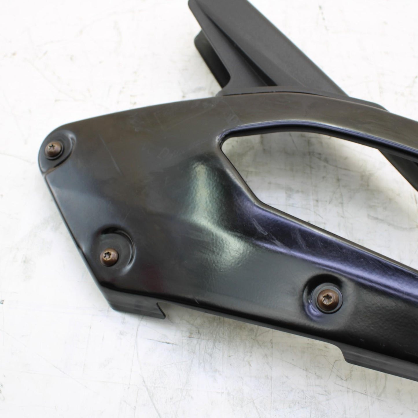 2008 - 2012 CAN AM SPYDER GS RS 990 REAR FENDER MOUNT BRACKETS PAIR BLACK STOCK