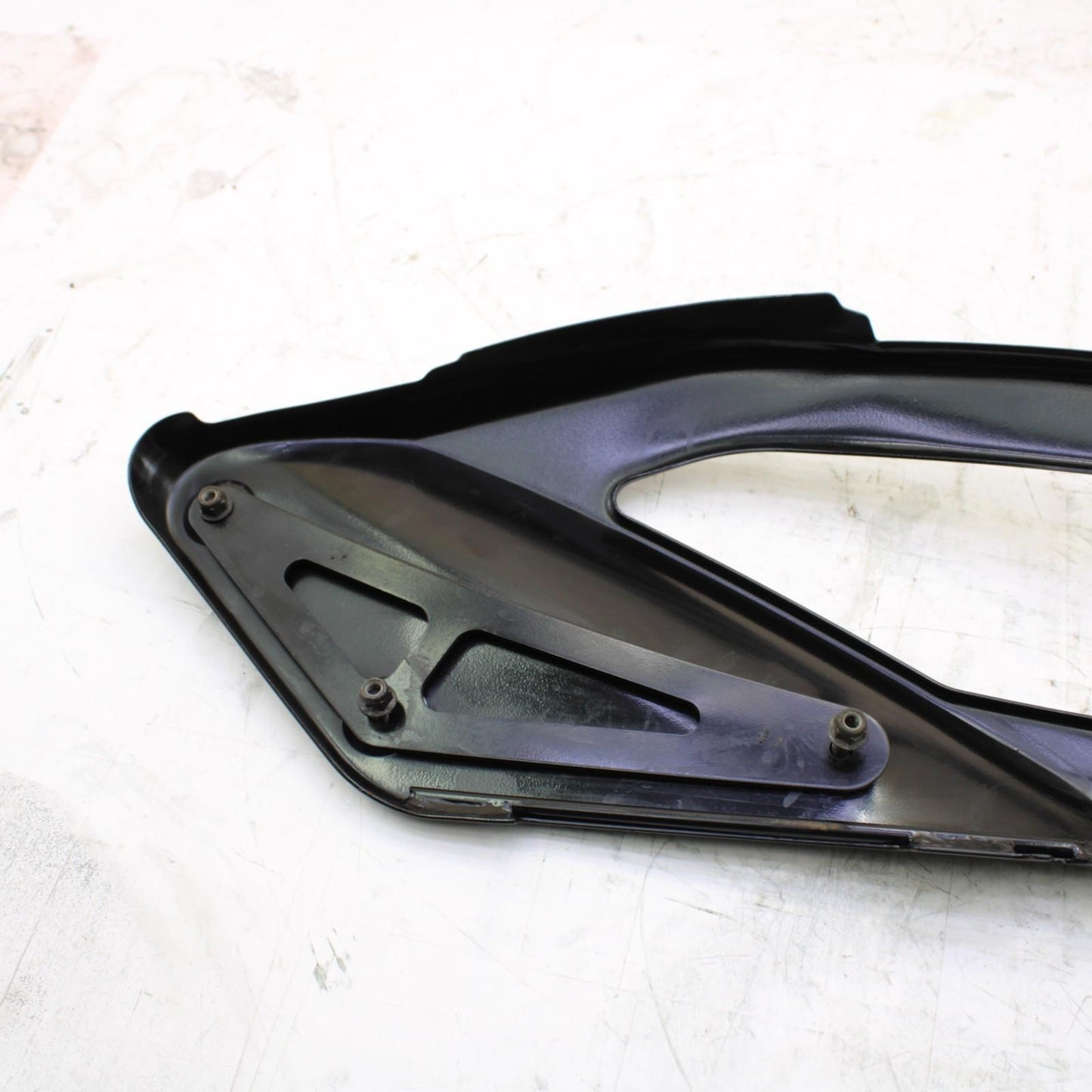 2008 - 2012 CAN AM SPYDER GS RS 990 REAR FENDER MOUNT BRACKETS PAIR BLACK STOCK