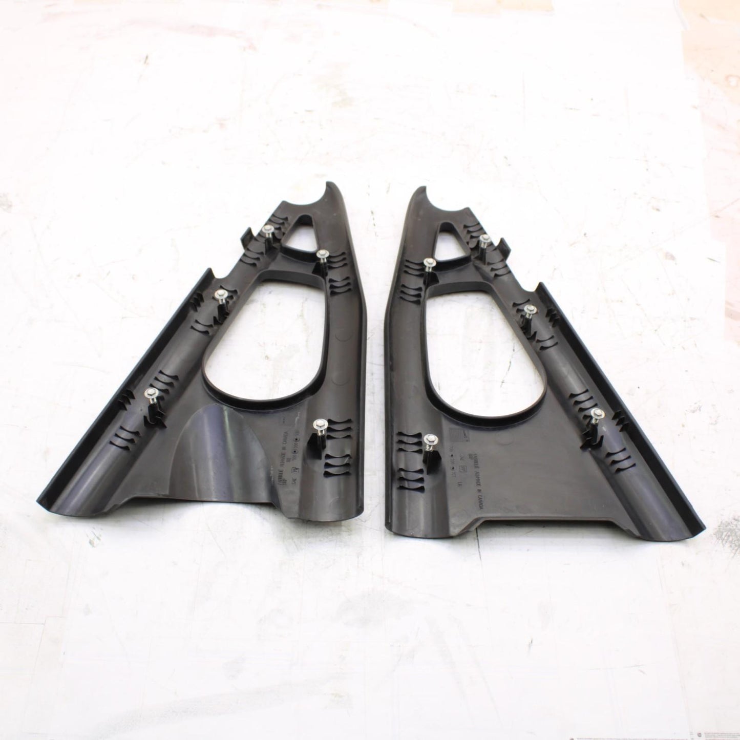 2008 CAN AM SPYDER GS 990 FRONT A ARM COVERS PLASTIC PANEL LEFT RIGHT STOCK
